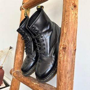 Dr. Martin Leather Ankle Boots